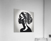 Silhouette of Strength Collection 1 - The Artful Mane 20 Acrylic Print