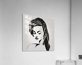 Silhouette of Strength Collection 1 - The Artful Mane 21 Acrylic Print