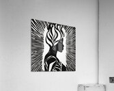 Silhouette of Strength Collection 1 - The Artful Mane 39 Acrylic Print