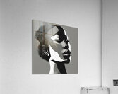 Silhouette of Strength Collection 1 - The Artful Mane 41 Acrylic Print