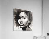 Silhouette of Strength Collection 1 - The Artful Mane 42 Acrylic Print