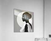 Silhouette of Strength Collection 1 - The Artful Mane 43 Acrylic Print