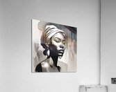 Silhouette of Strength Collection 1 - The Artful Mane 44 Impression acrylique