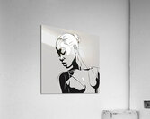 Silhouette of Strength Collection 1 - The Artful Mane 45 Acrylic Print