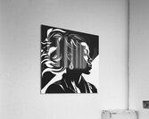 Silhouette of Strength Collection 1 - The Artful Mane 46 Acrylic Print