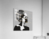 Silhouette of Strength Collection 1 - The Artful Mane 52 Acrylic Print