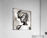 Silhouette of Strength Collection 1 - The Artful Mane 55 Acrylic Print