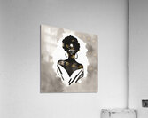 Silhouette of Strength Collection 1 - The Artful Mane 56 Acrylic Print