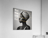 Silhouette of Strength Collection 1 - The Artful Mane 58 Acrylic Print