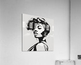 Silhouette of Strength Collection 1 - The Artful Mane 60 Acrylic Print