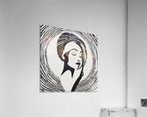 Silhouette of Strength Collection 1 - The Artful Mane 61 Impression acrylique