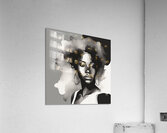 Silhouette of Strength Collection 1 - The Artful Mane 67 Impression acrylique