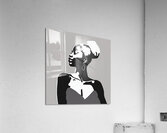 Silhouette of Strength Collection 2 - The Artful Mane 1 Acrylic Print