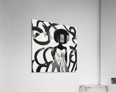 Silhouette of Strength Collection 2 - The Artful Mane 2 Acrylic Print