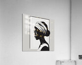 Silhouette of Strength Collection 2 - The Artful Mane 5 Acrylic Print