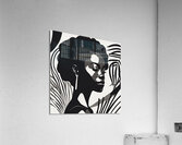 Silhouette of Strength Collection 2 - The Artful Mane 7 Acrylic Print