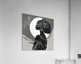 Silhouette of Strength Collection 2 - The Artful Mane 8 Acrylic Print