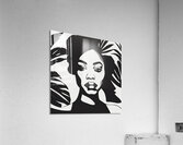 Silhouette of Strength Collection 2 - The Artful Mane 10 Acrylic Print