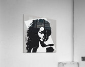 Silhouette of Strength Collection 2 - The Artful Mane 12 Acrylic Print