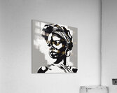 Silhouette of Strength Collection 2 - The Artful Mane 14 Acrylic Print