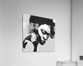 Silhouette of Strength Collection 2 - The Artful Mane 16 Acrylic Print