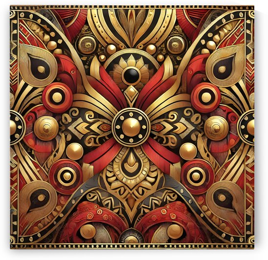 Threads of Heritage: Afrocentric Wearable Art Collection 1 2 by The Artful Mane