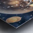 Winter Wonderland & Christmas Celebration 6 Metal print