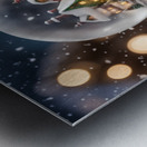 Winter Wonderland & Christmas Celebration 28 Metal print