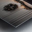 Winter Wonderland & Christmas Celebration 36 Metal print