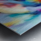 Distance. Abstract.  Metal print