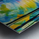 Elaboration. Abstract.  Metal print