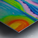 Good Morning. Abstract. Metal print