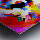 Feminine Energy. Abstract. Metal print