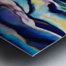 Mountain View. Abstract. Metal print