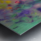 Rinsed. Abstract. Metal print