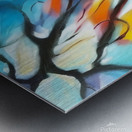 Branched Light. Abstract. Metal print