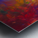 Lost. Abstract. Metal print