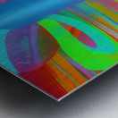 Diversion. Abstract. Metal print