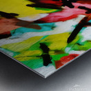 Nature Walk. Abstract. Metal print