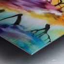 Hommage. Abstract. Metal print