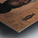 Melanin Magic  16 Metal print