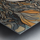 Melanin Magic  30 Metal print