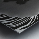 Silhouette of Strength Collection 1 - The Artful Mane 8 Metal print