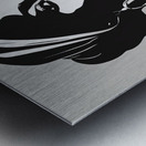 Silhouette of Strength Collection 1 - The Artful Mane 15 Metal print