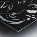 Silhouette of Strength Collection 1 - The Artful Mane 46 Metal print