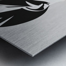 Silhouette of Strength Collection 1 - The Artful Mane 51 Metal print