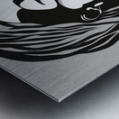 Silhouette of Strength Collection 1 - The Artful Mane 52 Metal print