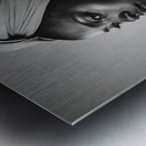 Silhouette of Strength Collection 1 - The Artful Mane 58 Metal print