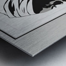 Silhouette of Strength Collection 2 - The Artful Mane 5 Metal print