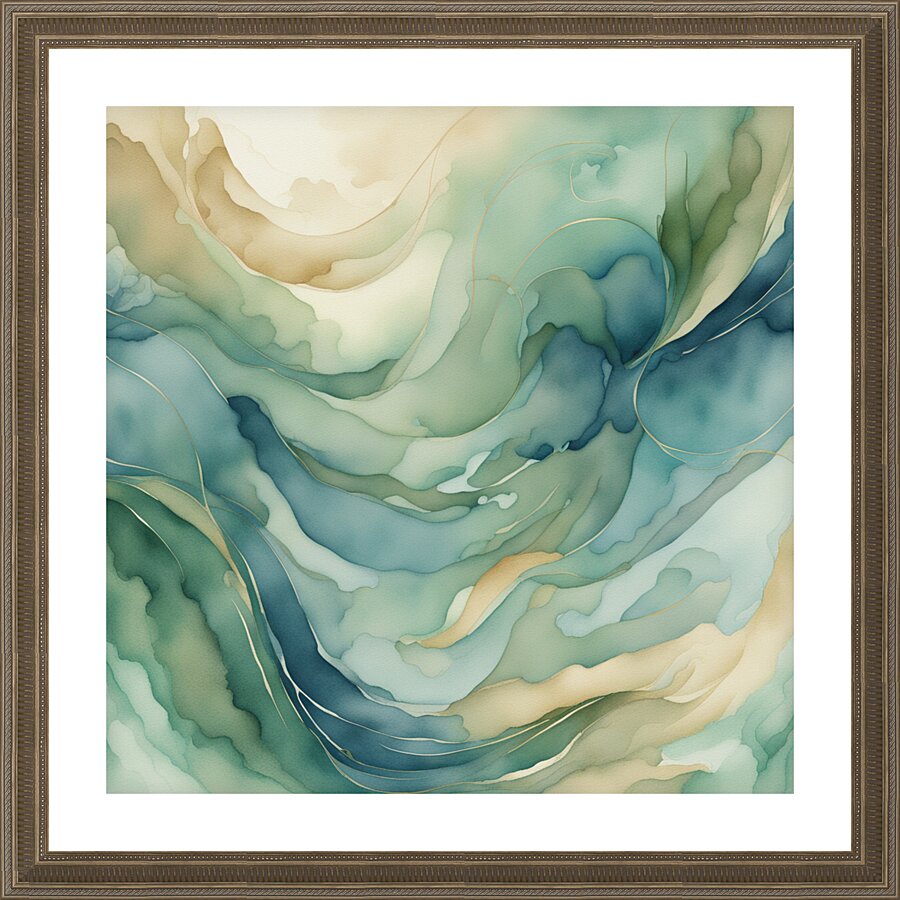 Ethereal Elements 3 Picture Frame print